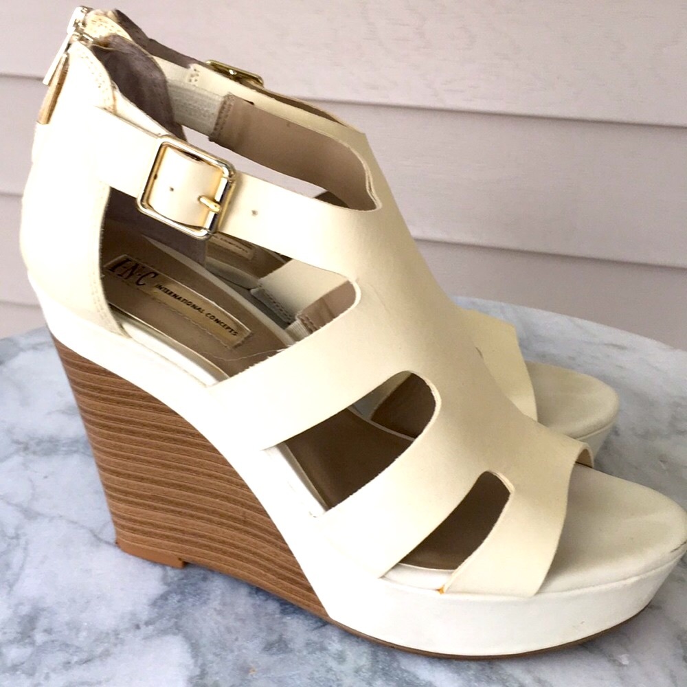 INC women’s wedge shoes. - Picture 1 of 6